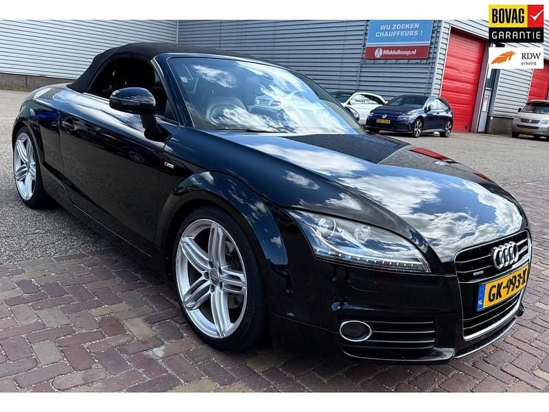 Zwart Gebruikt 2014 Audi TT Sport Cabriolet | € 16.950 - Afbeelding 1/4