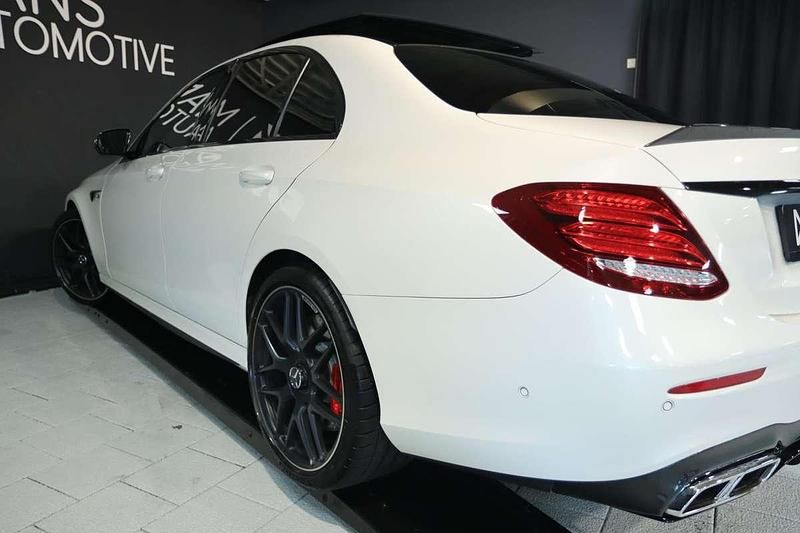 Occasion Mercedes E63 AMG AMG 612 PK (450 kW) 2018 Wit, metallic lak Sedan