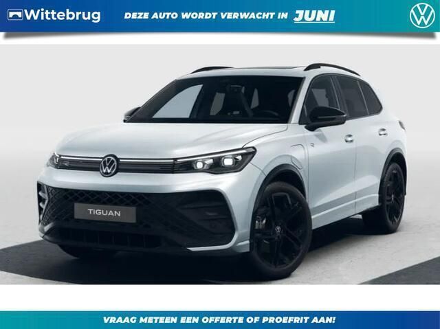 Zilver Nieuw 2025 VW Tiguan R-line Edition SUV | € 58.495 (Iets duurder) - Afbeelding 1/4
