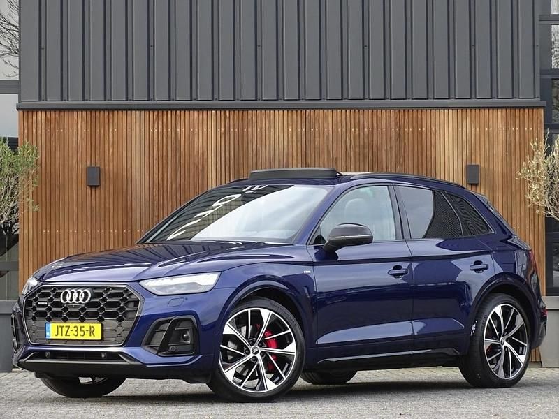 Blauw Occasion 2022 Audi Q5 Exclusive SUV | € 39.995 (Eerlijke prijs) - Afbeelding 1/4