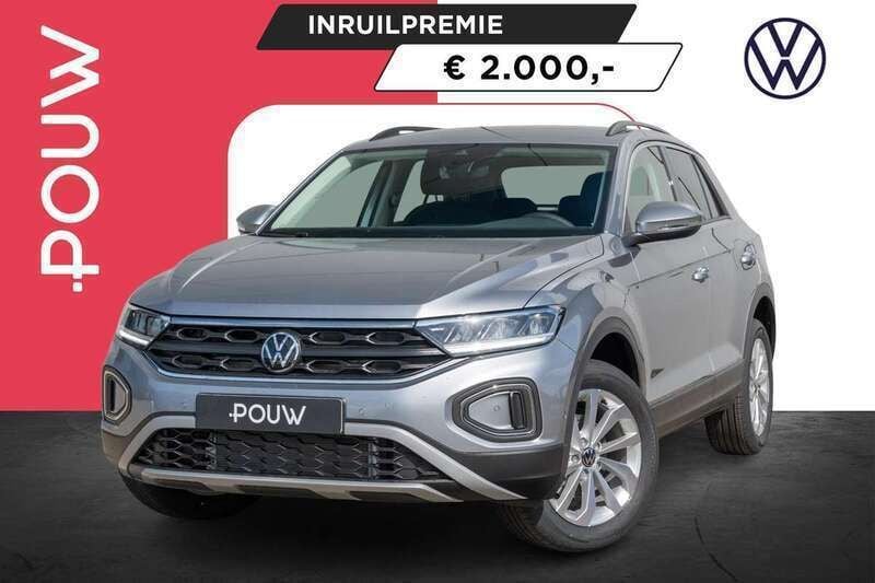 Zilver Nieuw 2025 VW T-Roc Edition SUV | € 38.650 (Super prijs) - Afbeelding 1/4