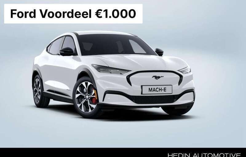 Wit Nieuw 2024 Ford Mustang Mach-E Premium SUV | € 54.400 (Eerlijke prijs) - Afbeelding 1/4