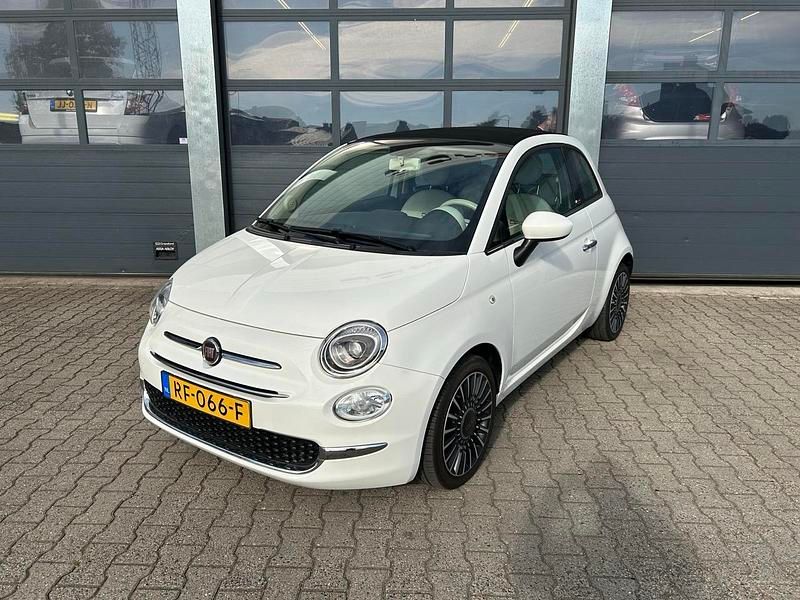 Wit Gebruikt 2017 Fiat 500C Lounge Cabriolet | € 11.430 (Eerlijke prijs) - Afbeelding 1/4