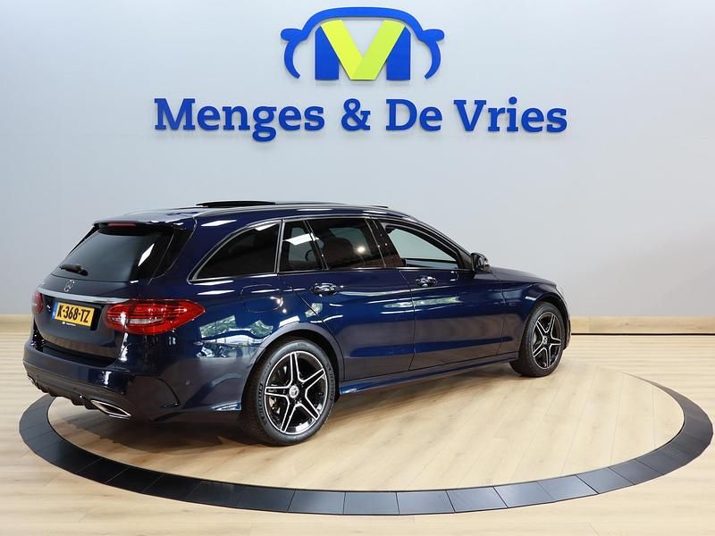 Occasion Mercedes C300 Business 320 PK (235 kW) 2021 Blauw Stationwagen