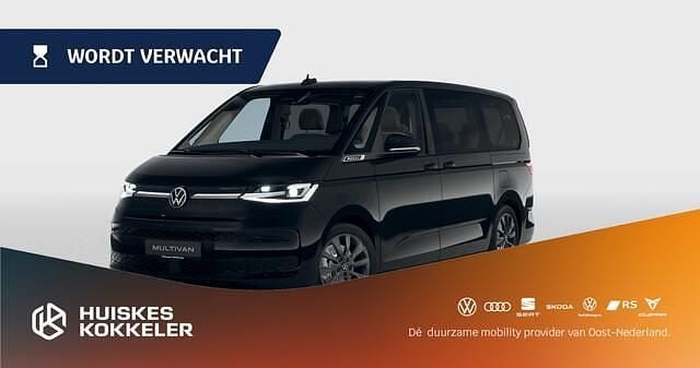 Zwart Nieuw 2025 VW Multivan Edition Van | € 69.315 (Super prijs) - Afbeelding 1/4