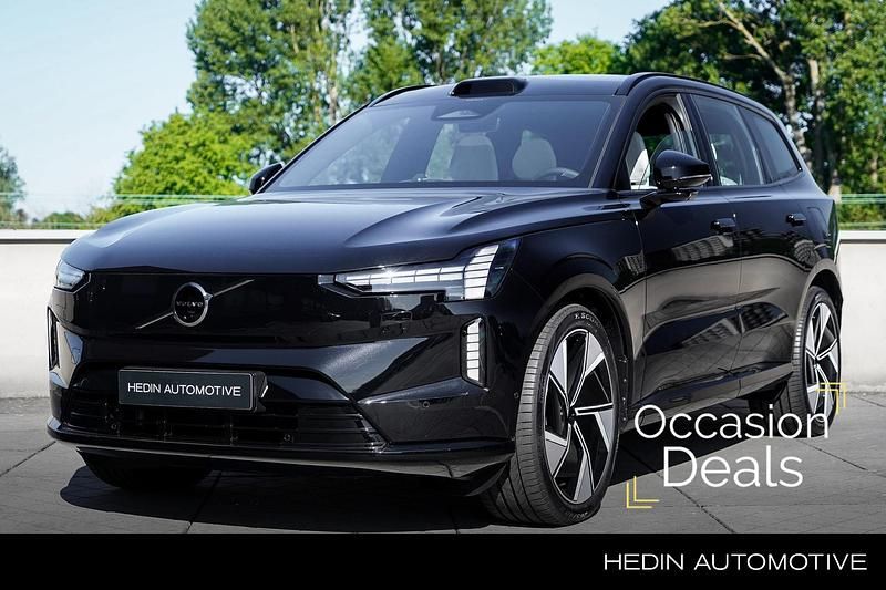 Zwart Nieuw 2025 Volvo EX90 Performance SUV | € 96.995 (Iets duurder) - Afbeelding 1/4