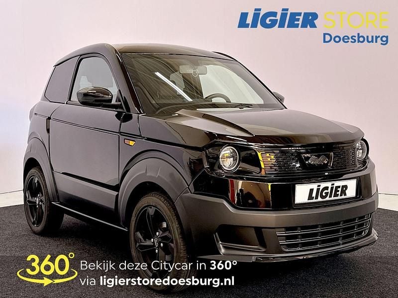 Zwart Nieuw 2025 Ligier Myli Hatchback | € 14.000 (Super prijs) - Afbeelding 1/3
