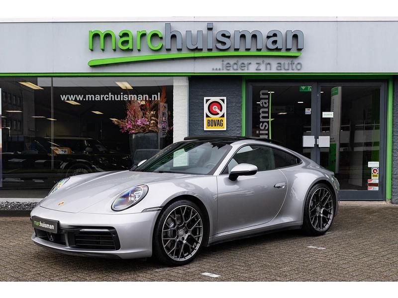 Grijs Gebruikt 2020 Porsche 911 Carrera 4S Chrono Coupé | € 119.950 - Afbeelding 1/4