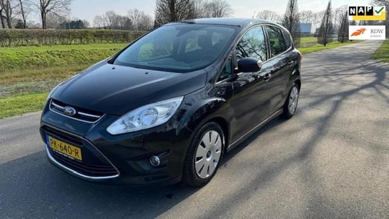 Zwart Gebruikt 2014 Ford C-MAX Trend MPV | € 3.850 (Super prijs) - Afbeelding 1/4