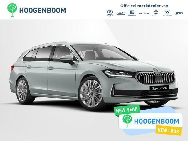 Zilver Nieuw 2025 Skoda Superb Business Line Stationwagen | € 53.735 (Eerlijke prijs) - Afbeelding 1/4