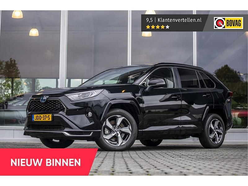 Zwart Gebruikt 2021 Toyota RAV4 SUV | € 39.850 (Eerlijke prijs) - Afbeelding 1/4