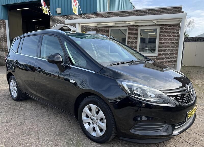 Zwart Gebruikt 2018 Opel Zafira Tourer MPV | € 15.950 (Eerlijke prijs) - Afbeelding 1/4