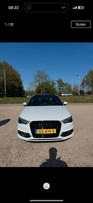 Wit Gebruikt 2015 Audi A3 Hatchback | € 11.500 (Super prijs) - Afbeelding 1/4