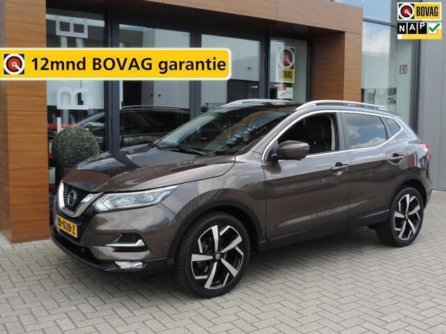 Bruin Gebruikt 2019 Nissan Qashqai Tekna SUV | € 21.880 (Eerlijke prijs) - Afbeelding 1/4