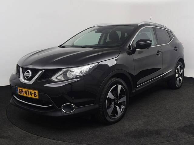 Zwart Gebruikt 2015 Nissan Qashqai SUV | € 10.750 (Goede deal) - Afbeelding 1/4