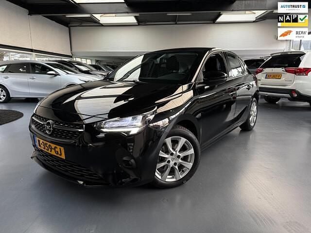 Zwart Gebruikt 2020 Opel Corsa Elegance Hatchback | € 14.950 (Goede deal) - Afbeelding 1/4