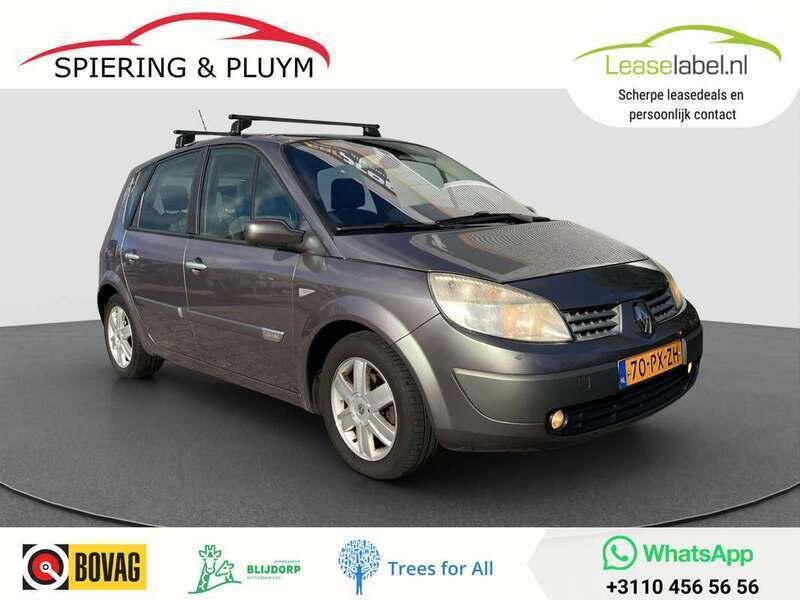 Grijs, metallic lak Gebruikt 2005 Renault Scénic II Komfort MPV | € 1.890 (Eerlijke prijs) - Afbeelding 1/4