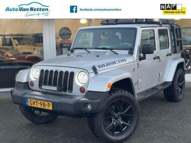 Grijs, metallic lak Gebruikt 2008 Jeep Wrangler Unlimited Rubicon SUV | € 34.450 - Afbeelding 1/4