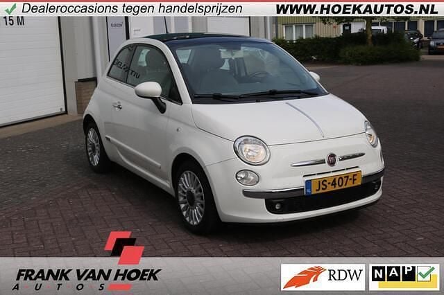 Wit Gebruikt 2013 Fiat 500 Hatchback | € 5.200 (Eerlijke prijs) - Afbeelding 1/4