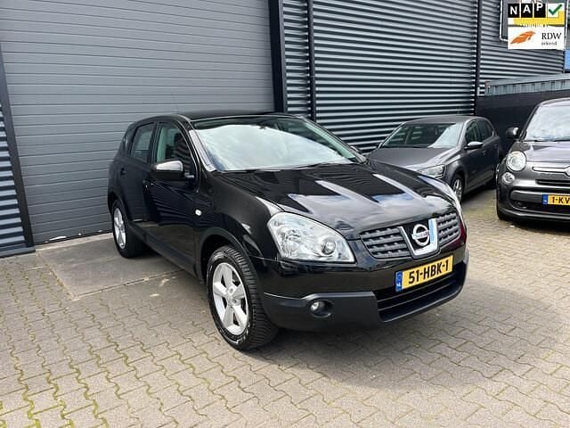 Zwart Gebruikt 2009 Nissan Qashqai Acenta SUV | € 4.495 (Eerlijke prijs) - Afbeelding 1/4