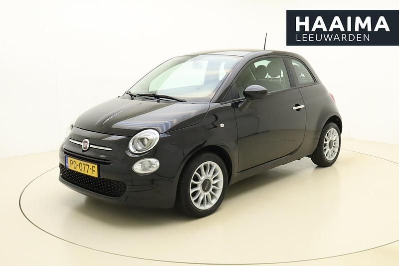 Zwart, metallic lak Occasion 2017 Fiat 500 Pop Star Hatchback | € 8.950 (Eerlijke prijs) - Afbeelding 1/4