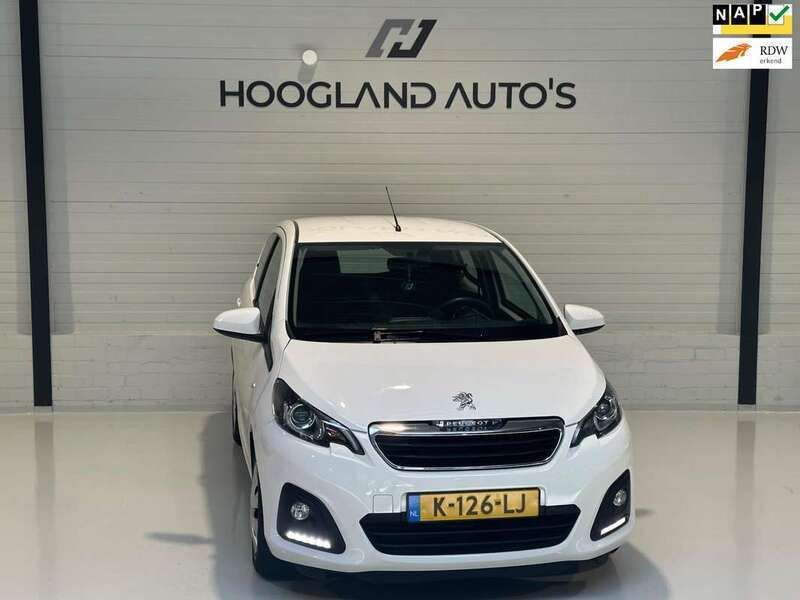 Wit Gebruikt 2021 Peugeot 108 Active Hatchback | € 8.450 (Goede deal) - Afbeelding 1/4