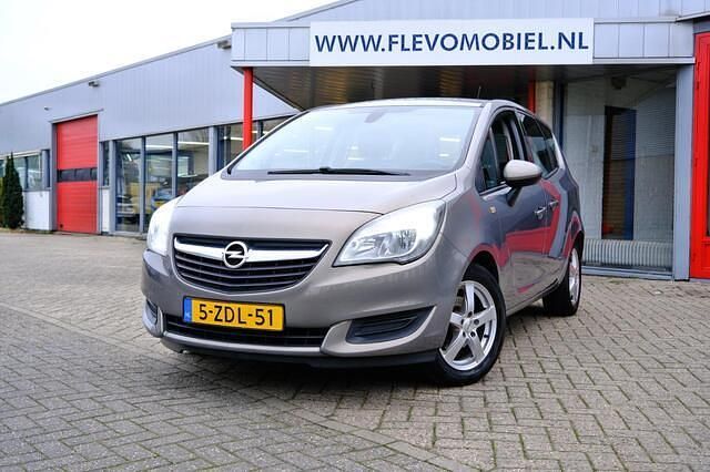 Bruin Gebruikt 2014 Opel Meriva MPV | € 7.450 (Eerlijke prijs) - Afbeelding 1/4