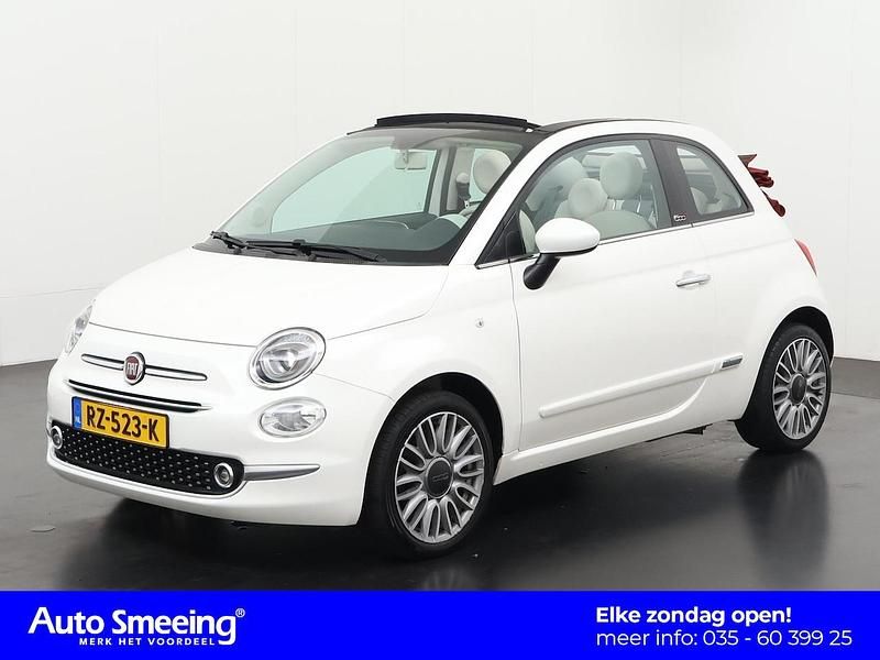 Wit Occasion 2017 Fiat 500C Pop Star Cabriolet | € 8.895 (Goede deal) - Afbeelding 1/4
