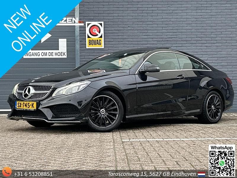 Zwart Gebruikt 2013 Mercedes E220 Prestige Coupé | € 11.450 (Iets duurder) - Afbeelding 1/4