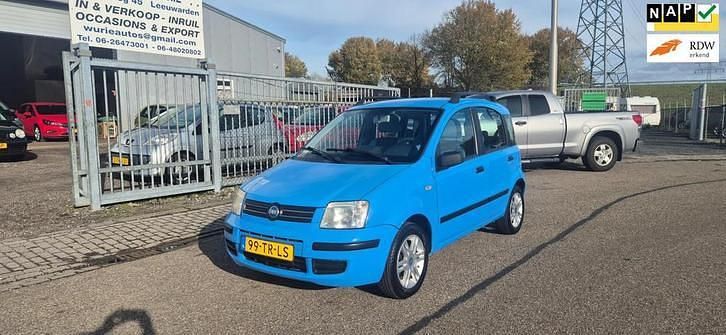 Blauw Gebruikt 2007 Fiat Panda Emotion Hatchback | € 2.245 (Duur) - Afbeelding 1/4