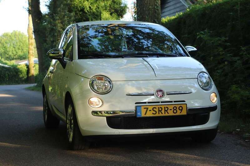 Wit Gebruikt 2013 Fiat 500 Lounge Hatchback | € 4.500 (Eerlijke prijs) - Afbeelding 1/4