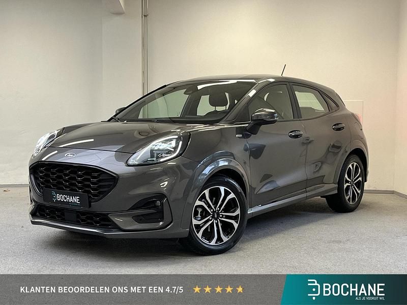 Grijs Gebruikt 2020 Ford Puma ST-Line SUV | € 15.400 (Eerlijke prijs) - Afbeelding 1/4