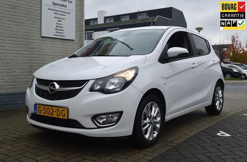 Wit Gebruikt 2019 Opel Karl Innovation Hatchback | € 12.950 (Duur) - Afbeelding 1/4