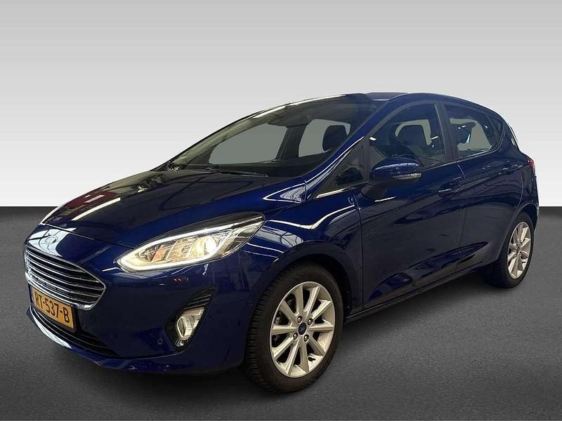 Occasion Ford Fiesta Titanium 101 PK (74 kW) 2018 Blauw Hatchback