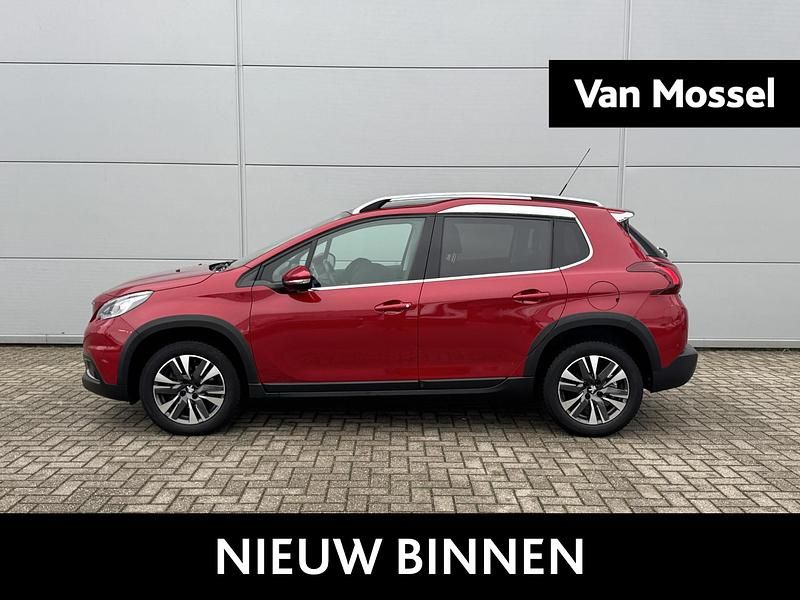 Rood Occasion 2018 Peugeot 2008 Allure SUV | € 12.440 (Eerlijke prijs) - Afbeelding 1/4