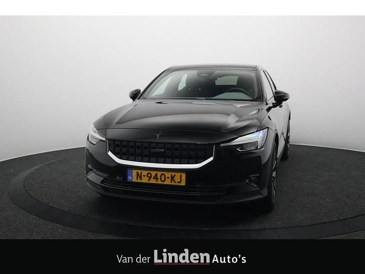 Zwart (metallic) Occasion 2021 Polestar 2 Long Range Dual motor Hatchback | € 21.950 (Goede deal) - Afbeelding 1/4