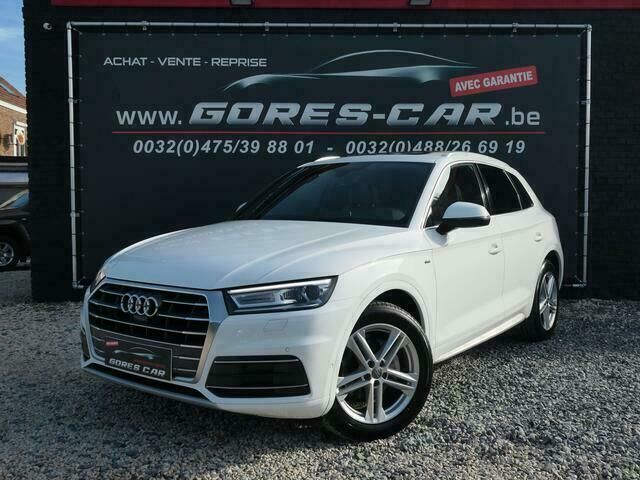 Wit Gebruikt 2018 Audi Q5 S-Line SUV | € 33.990 (Super prijs) - Afbeelding 1/4