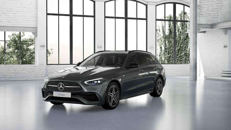 Grijs Nieuw 2025 Mercedes C300e Business Stationwagen | € 65.250 (Eerlijke prijs) - Afbeelding 1/4