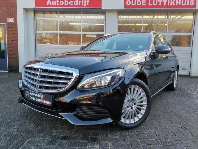 Zwart Gebruikt 2014 Mercedes C180 Prestige Stationwagen | € 18.445 (Eerlijke prijs) - Afbeelding 1/4
