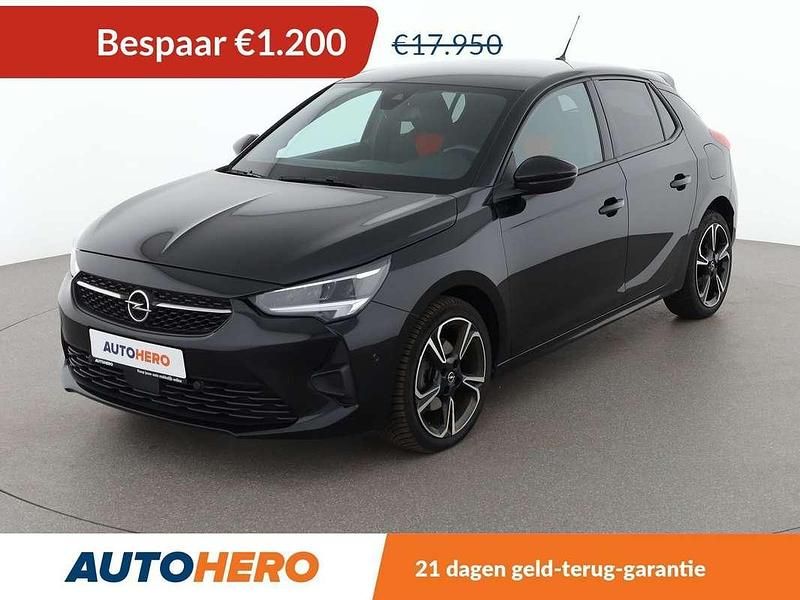Zwart, metallic lak Gebruikt 2022 Opel Corsa GS Line Hatchback | € 16.949 (Eerlijke prijs) - Afbeelding 1/3