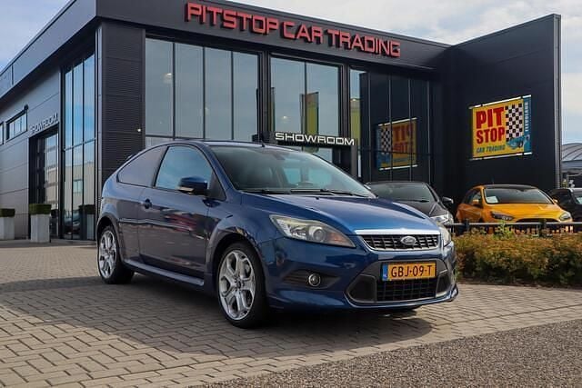 Blauw Gebruikt 2008 Ford Focus ST-Line Hatchback | € 4.950 (Duur) - Afbeelding 1/4