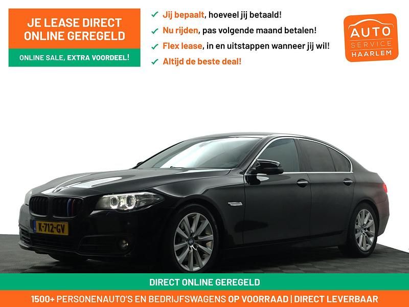 Zwart metallic Gebruikt 2014 BMW 528 M Sport Sedan | € 14.900 (Eerlijke prijs) - Afbeelding 1/4