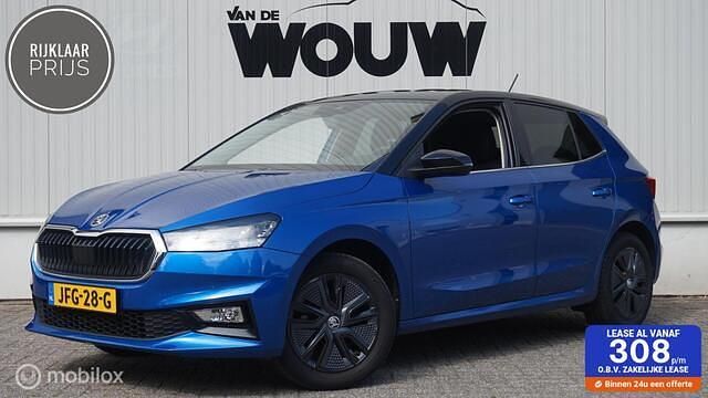 Blauw Gebruikt 2024 Skoda Fabia Hatchback | € 22.995 (Duur) - Afbeelding 1/4