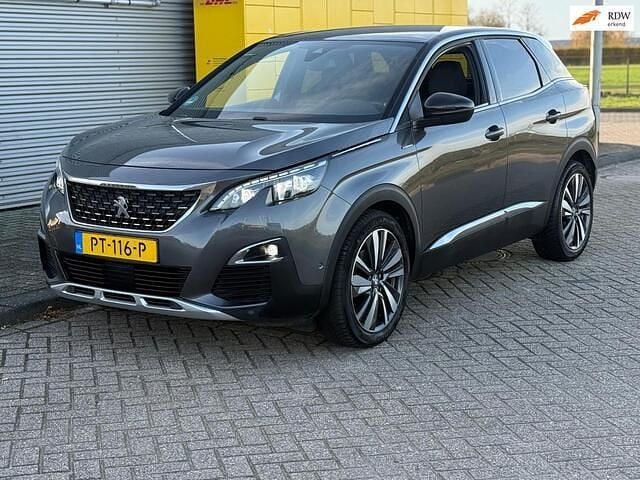 Zwart Gebruikt 2017 Peugeot 3008 Allure SUV | € 12.950 (Eerlijke prijs) - Afbeelding 1/4