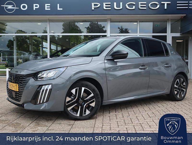 Grijs Gebruikt 2024 Peugeot e-208 Allure Hatchback | € 24.950 (Duur) - Afbeelding 1/4