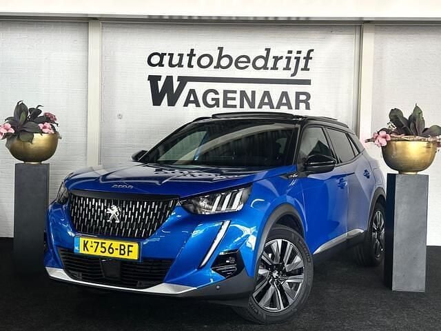 Blauw Gebruikt 2020 Peugeot 2008 GT-line SUV | € 20.900 (Iets duurder) - Afbeelding 1/4