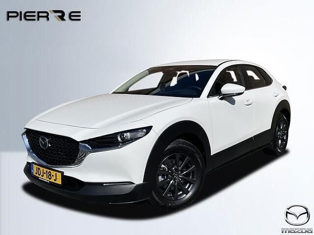 Wit Nieuw 2025 Mazda CX-30 Prime-Line SUV | € 29.945 (Eerlijke prijs) - Afbeelding 1/4