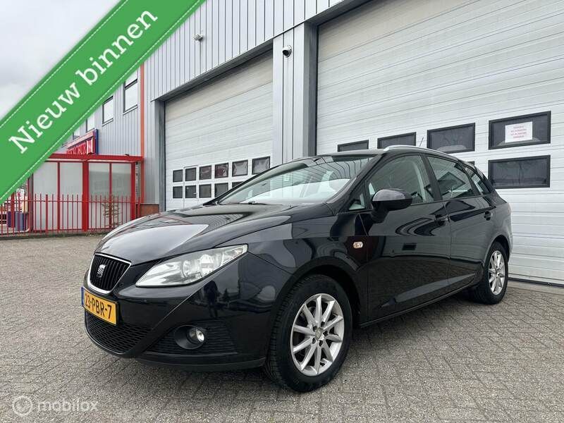 Zwart Gebruikt 2011 Seat Ibiza ST Style Stationwagen | € 4.995 (Eerlijke prijs) - Afbeelding 1/4