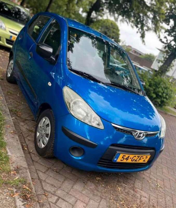 Blauw Gebruikt 2008 Hyundai i10 Active Hatchback | € 1.900 (Eerlijke prijs) - Afbeelding 1/4