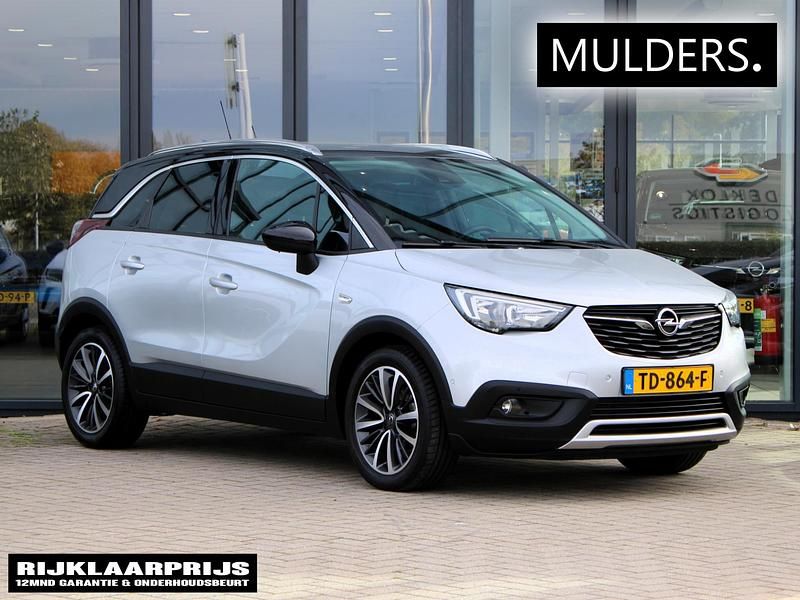 Grijs Gebruikt 2018 Opel Crossland X Innovation SUV | € 12.944 (Eerlijke prijs) - Afbeelding 1/4